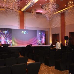 Courtyard By Marriott Corporate Event Setup by MRG Evennts