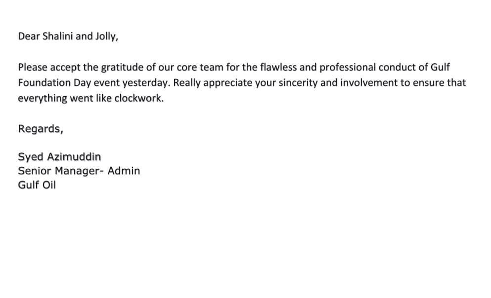 Gulf Oil Testimonial