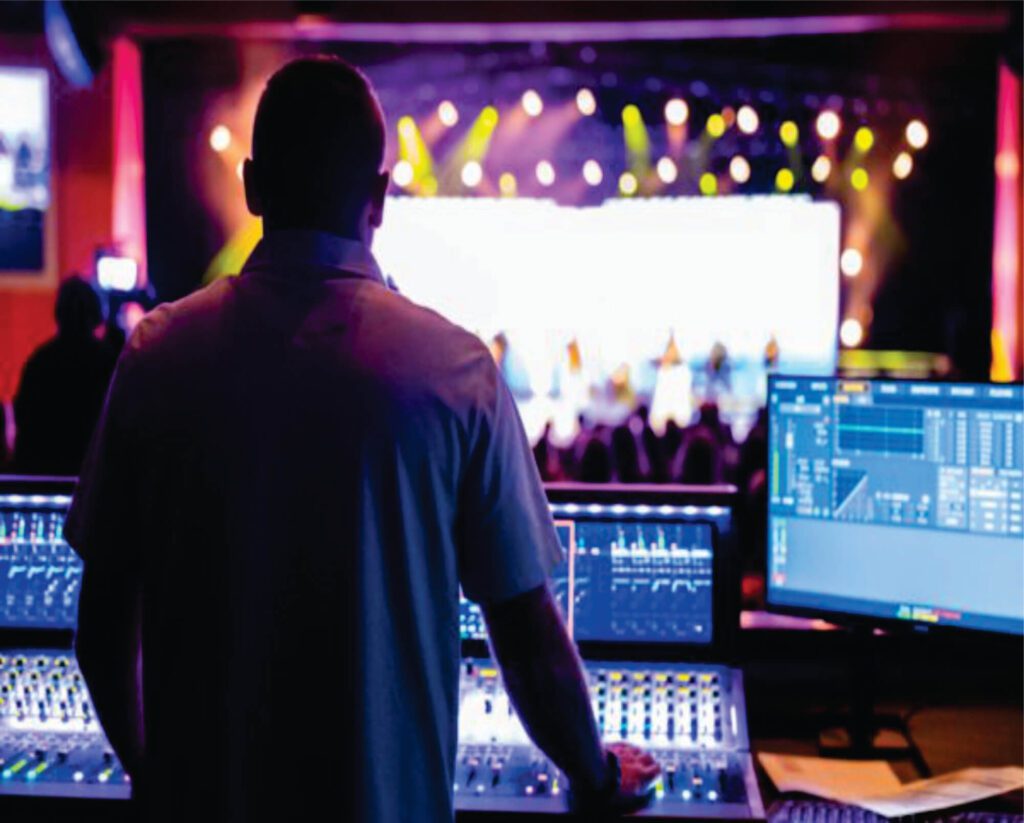 Sound Setup at Event