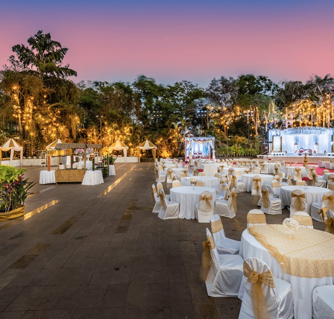 The Club Andheri West Courtyard Venue