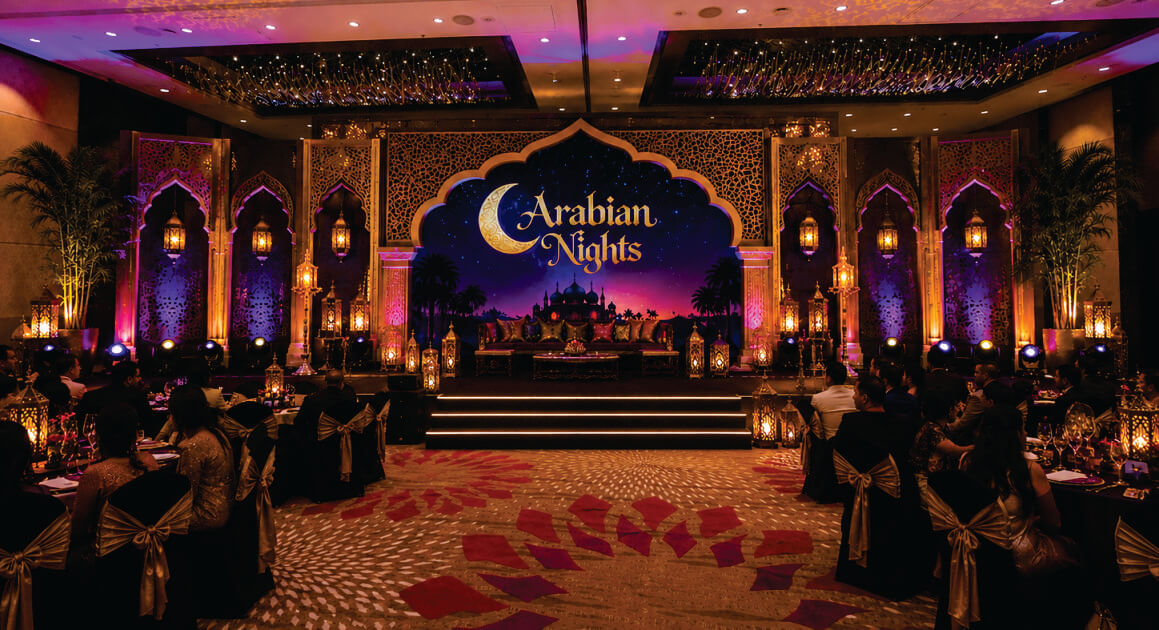 Arabian Nights corporate annual day theme, Mumbai