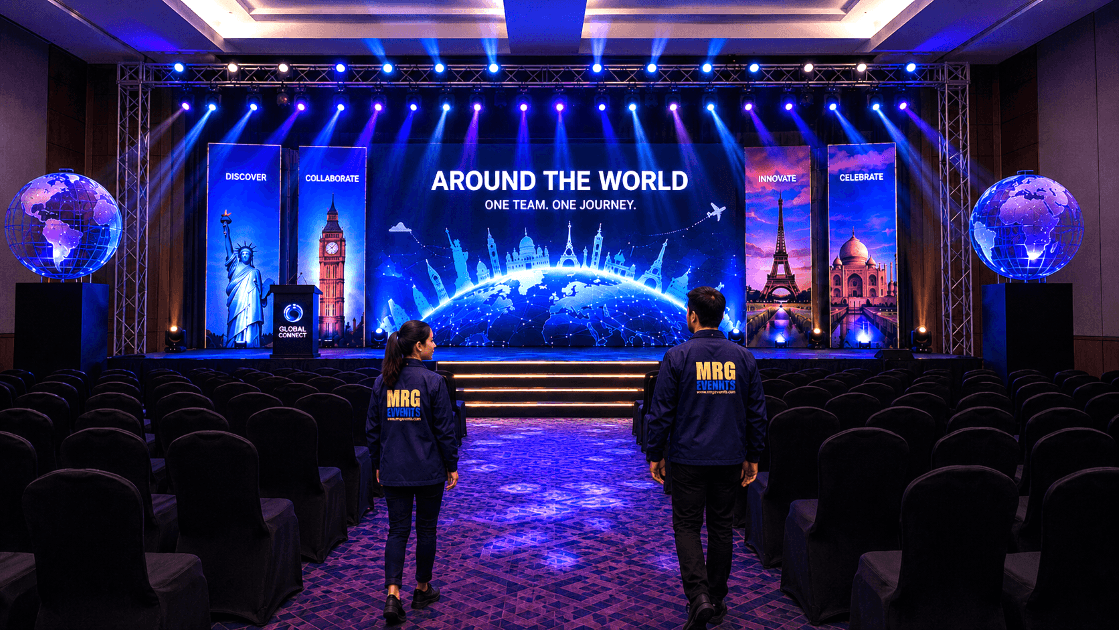 Around the World festivals corporate annual day theme, Mumbai
